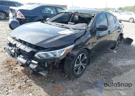 2020 Nissan Sentra Sv Xtronic Cvt z USA, uszkodzony, nr VIN 3N1AB8CV1LY232494